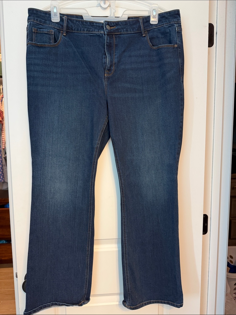 Old Navy Dark Blue Bootcut Jeans